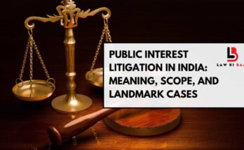 Public Interest Litigation in India,