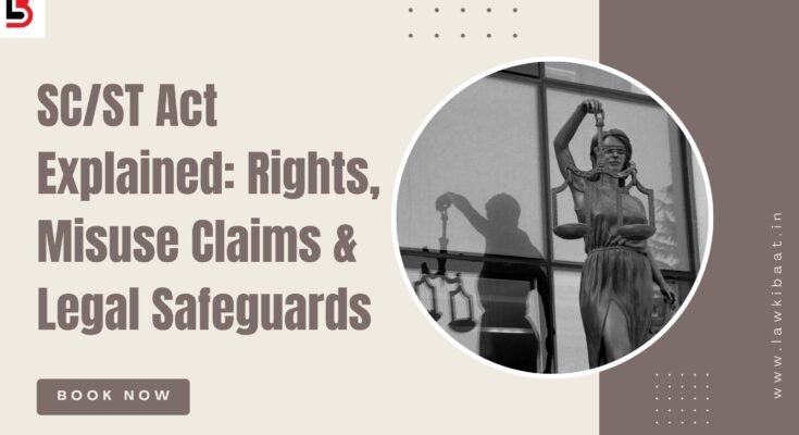 SCST Act Explained Rights, Misuse Claims & Legal Safeguards